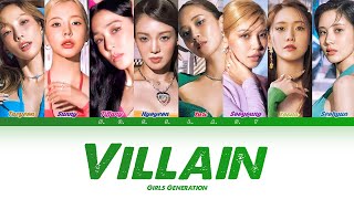 Girls’ Generation (소녀시대) – Villain (Color Coded Lyrics Han/Rom/Eng)