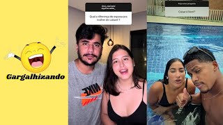 CASAL RESPONDE + CASAIS ENGRAÇADOS DA INTERNET - VÍDEOS ENGRAÇADOS - TENTE NÃO RIR