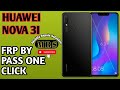 HUAWEI NOVA 3I UNLOCK BY UNLOCKTOOL 100% TESTED BY ME | ALL HUAWEI FRP BY PASS ONE CLICK