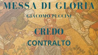 Puccini - CREDO - Messa di Gloria (Contralto)