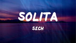 Sech - Solita (Letras)