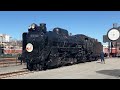 072_【sl d51　真岡鐡道】d51 type steam locomotive no. 146.　d51形蒸気機関車146号機が元気に汽笛を鳴らしていました。