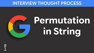 Interview Coding Thought Process | Permutation in String | Leetcode 567