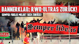 RWO Ultras melden sich nach Fahnenklau zurück!