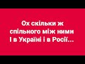 Ох скільки ж спільного між ними...