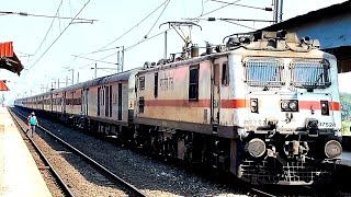 Non-stop amazing colorfull all types of trains of INDIAN RAILWAYS