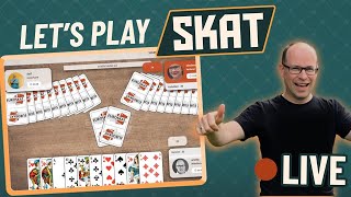 Skatturnier live mit Daniel. 36 Spiele auf der Euroskatinsel.