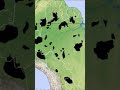 Map of Uncontacted tribes in the world