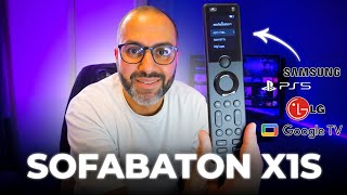 Télécommande Universelle CONNECTÉE. Sofaboton X1S. Elle contrôle tout ! @AnasseTech @sofabaton