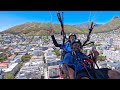 Cape Town paragliding from Johannesburg.