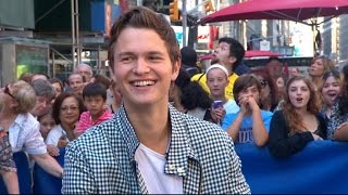 Ansel Elgort Interview 2014: 'Men, Women \u0026 Children' Trailer Premiere