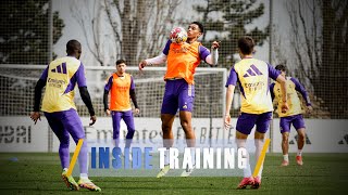 Demanding session at Real Madrid City!