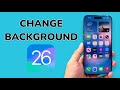 iOS 26 How To Change Text Background