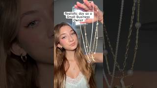 Realistic Day as a Small Business Owner | shop sealoops.com! #beachjewelry #smallbusiness