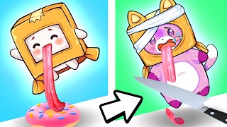 LANKYBOX Plays SECRET NEW LEVELS in LICK RUNNER!! (HILARIOUS)