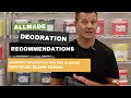 Allmade Decoration Recommendations: Garment Decoration Tips for Allmade Recycled Blend Fabric