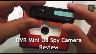 DVR Mini U8 Covert Spy Camera Review and Operation Guide for Private Investigators