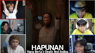 YouTubers Reactions On Hapunan Mang Berto's Death And Ending #1