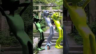 | Part-476 | Funny alien dance dame tu cosita #funny #alien #aliendance #color #crazzyalienz