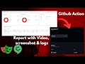 GitHub Actions & downloadable report with videos | Playwright & Cucumber - Typescript | Part 9