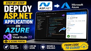 How to Deploy ASP.NET Application to Azure Using Visual Studio 2022 | Step-by-Step