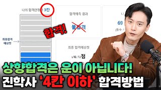 [정시특강9부] 진학사 4칸 이하 다 들어와! 합격장 받아 보자