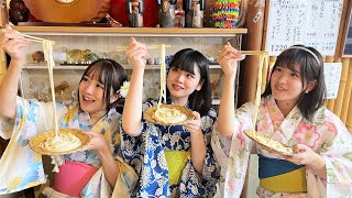 【女子旅】水沢うどんの有名店「清水屋」さんで食べ尽くす