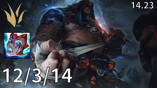 Udyr Jungle vs Nidalee - EUW challenger | Patch 14.23