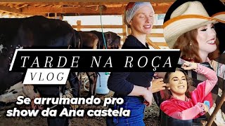 Arrumando pro Show da Ana Castela/ Hidratação No cabelo com BABOSA/ Pedro Assessor na roça e mais ..