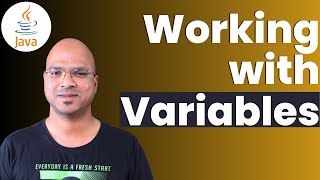 #2.2 Java Tutorial | Working with Variables