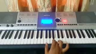 Manam songs on keyboard - kanipinchina ammake instrumental