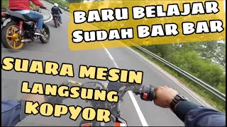 BELAJAR NIKUNG SETENGAH KOPLING BIKIN MESIN HANCUR