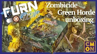 Zombicide Green Horde Kickstarter Exclusive Minis Unboxing