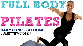 PILATES INNER THIGH & BUTT WORKOUT (FULL BODY) | Daily Workout at Home