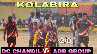 DC chandil 02 vs  00 adb group football match at kolabira 2025 // highlights match/ #dcchandil