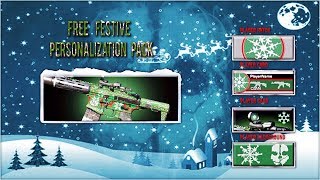 COD: Ghosts DLC - NEW  "CHRISTMAS CAMO"  For Free! (Ghosts Personilization Pack)