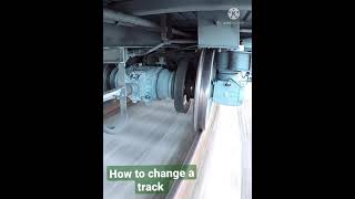 railway track |🛤 relaxing video ,😌how to change the track in indian railway