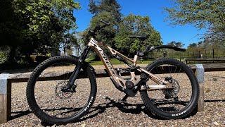 Lapierre Overvolt AM 5.6 Full Suspension Electric Mountain Bike Gold/Black. Red bull I’m ready