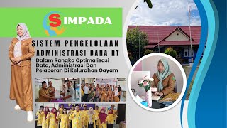 AKSI PERUBAHAN  PKP -  SIMPADA KELURAHAN GAYAM