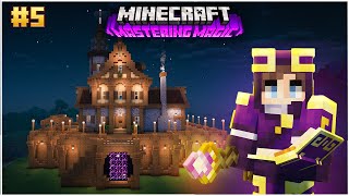 MAGICAL Base ❤️| Minecraft Mastering Magic #5 | Maddy Telugu Gamer