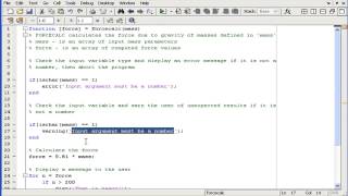 Week 5 - Part 6 Warning function