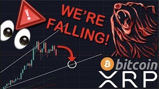 URGENT: THIS IS WHY XRP/RIPPLE \u0026 BITCOIN ARE FALLING | THIS IS HOW LOW WE WILL GO | GET READY!