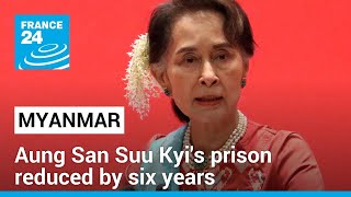 Myanmar junta pardons ex-leader Aung San Suu Kyi for five offences • FRANCE 24 English