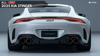 2025 KIA Stinger Unveiled - A Sport Sedan Like No Other !