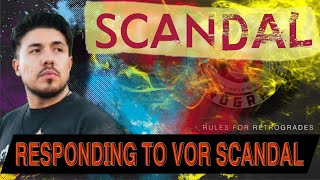 Responding To Vor Scandal