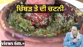 ਚਿੱਬੜ ਦੀ ਚਟਨੀ 😋😋👌/ chibbar di chatni/ छिब्बड़ की चटनी चटपटी😋😋😋