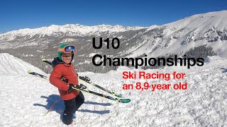 Alpine Ski Racing, a child's experience, a philosophical approach, U10 Championships