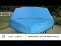 Classic Accessories Stellex Boat Cover - Blue, Fits 20ft.-22ft. V-Hull Outboard and I/O Runabouts (B