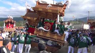 平成30年 下河内 建水分神社宮入 南河内だんじり祭り 2018/10/20(土)