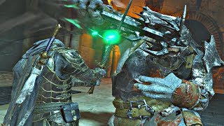 Shadow of War - Level 700 Online Fortress Siege \u0026 Overlord Boss + MAX Level Nazgul Sword